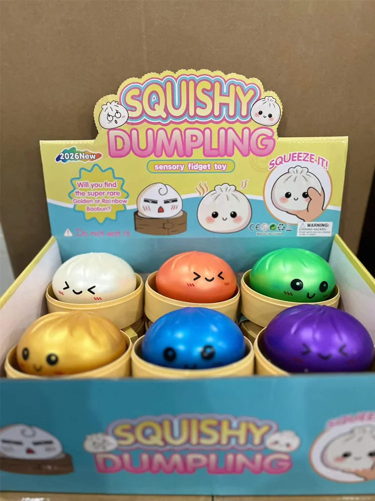 Mystery Glitter Dumpling Squishies