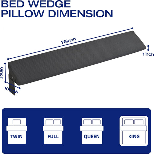 Cozy King Bed Gap Filler