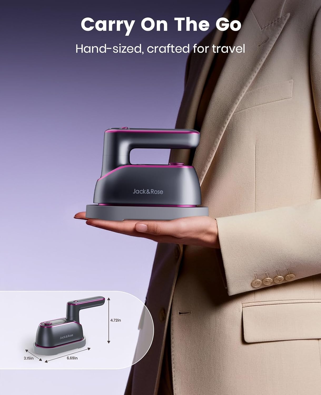 Quick Heat Travel Steamer