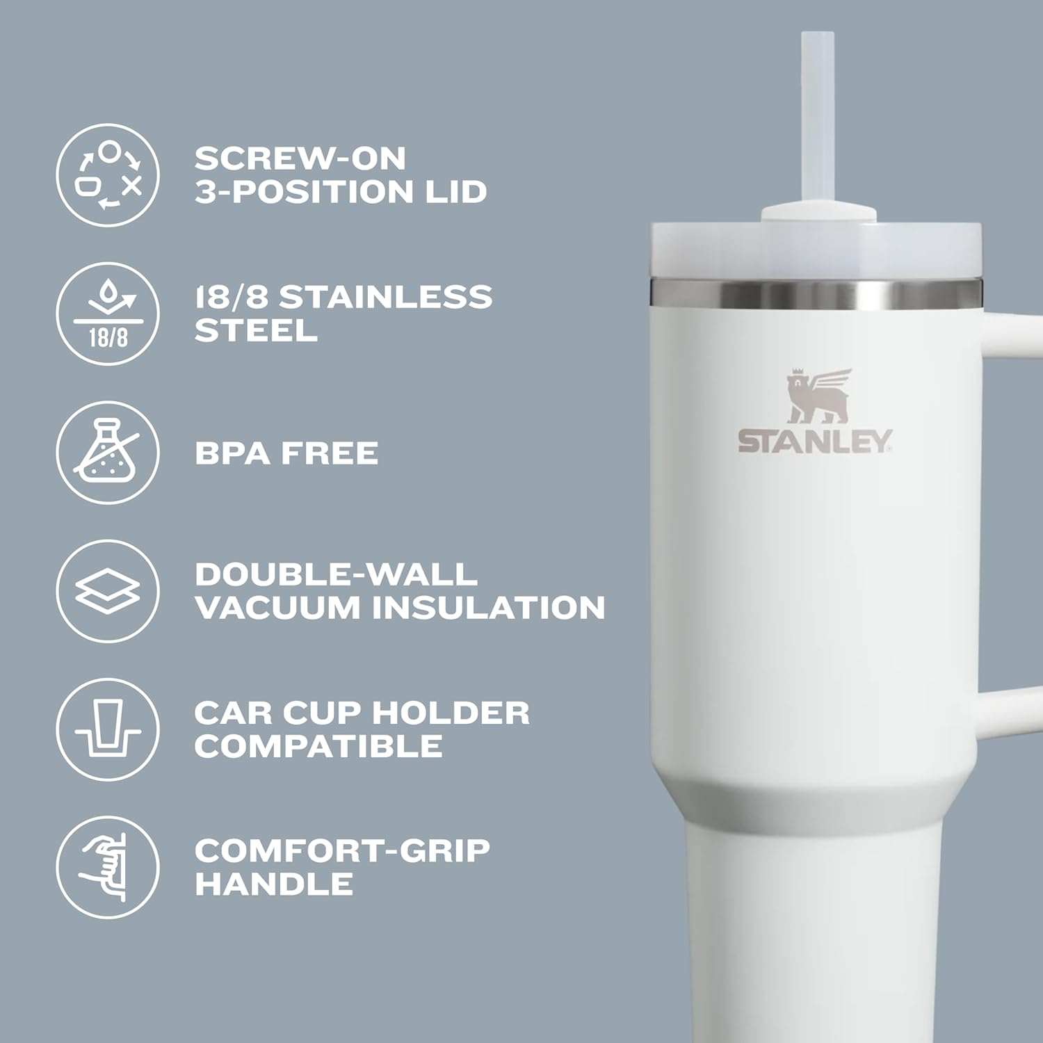Stylish Hydration Tumbler with Straw