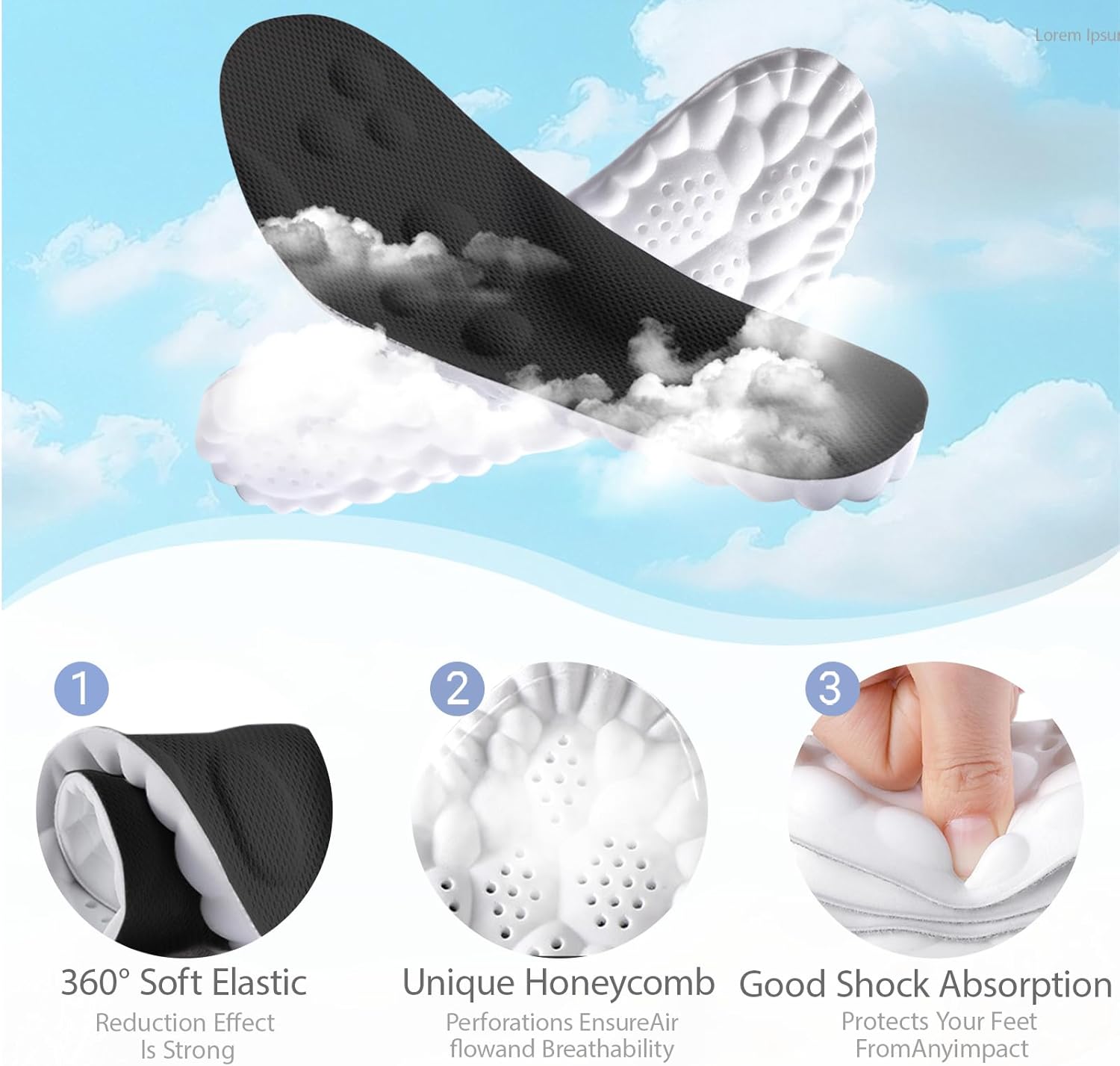 ComfortBoost Cloud Insoles