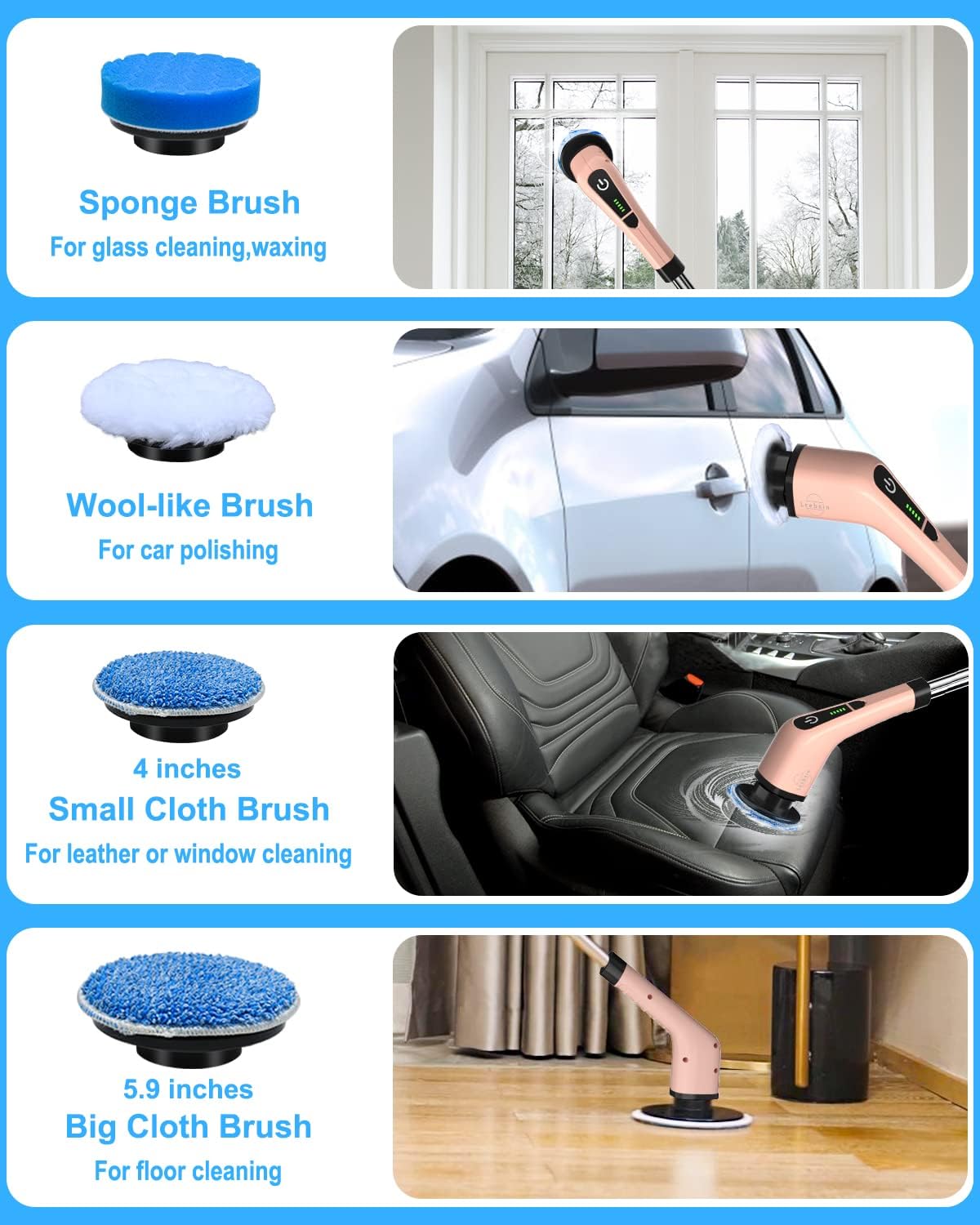 Leebein Spin Scrubber Deluxe