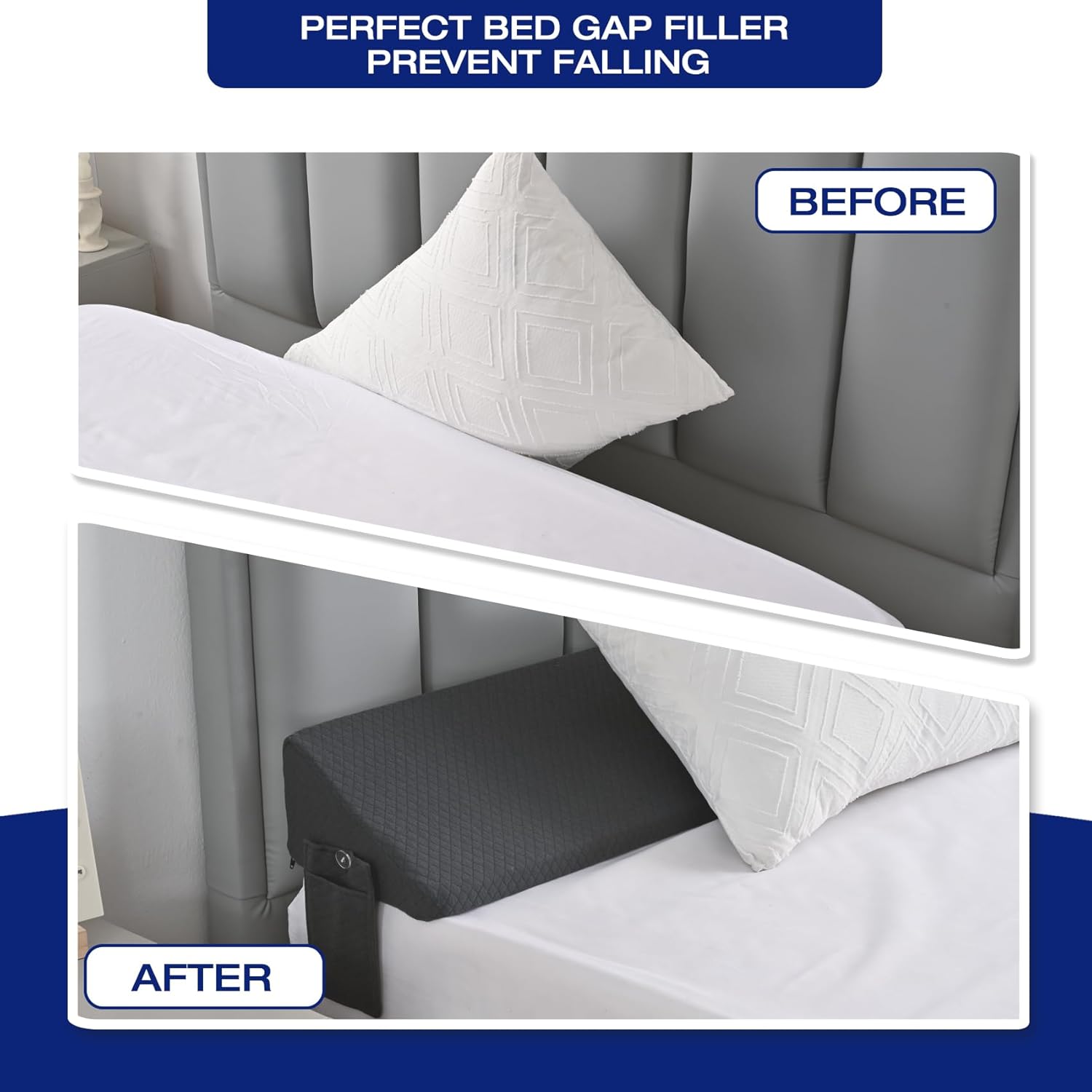 Cozy King Bed Gap Filler