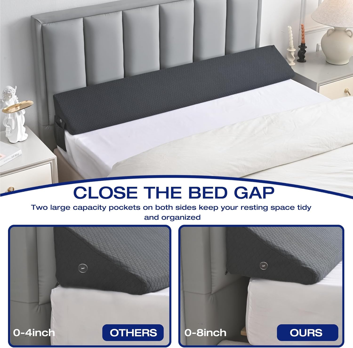 Cozy King Bed Gap Filler