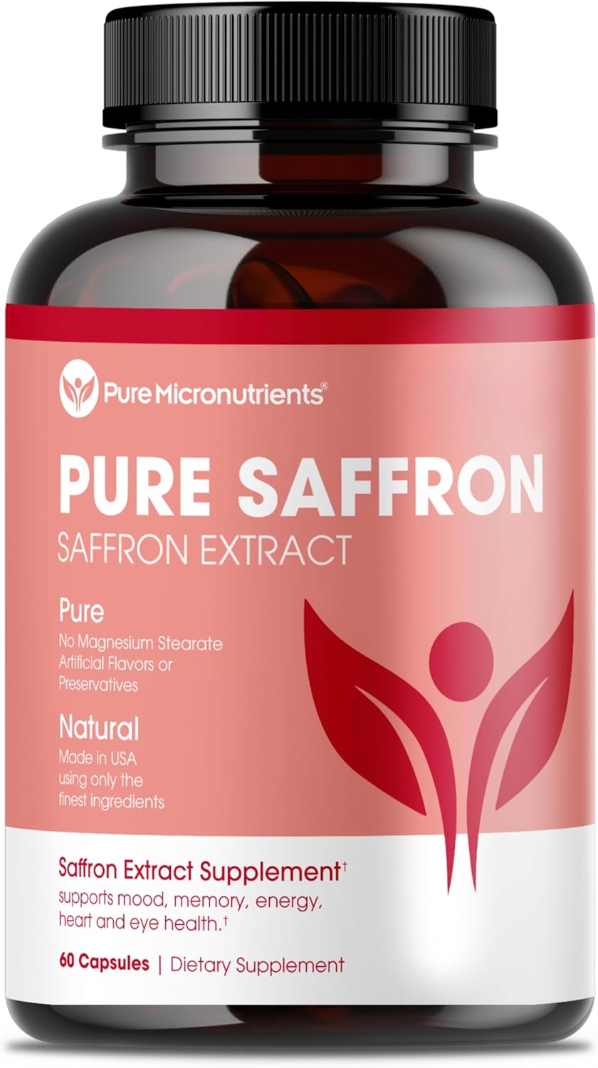 Pure Saffron Mood & Memory Capsules
