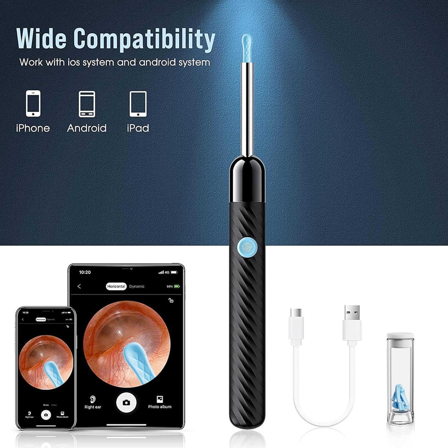 Smart Ear Care Kit with Camera
