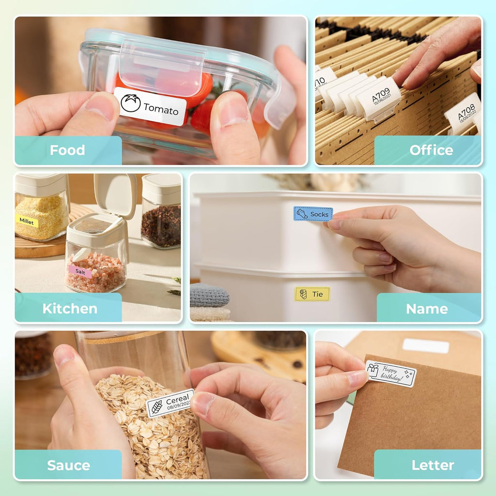 Smart Label Maker for Easy Organization