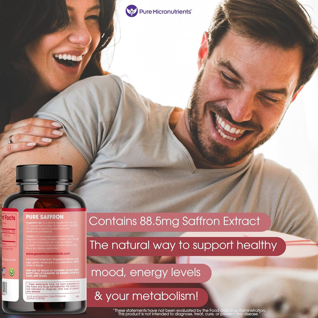 Pure Saffron Mood & Memory Capsules