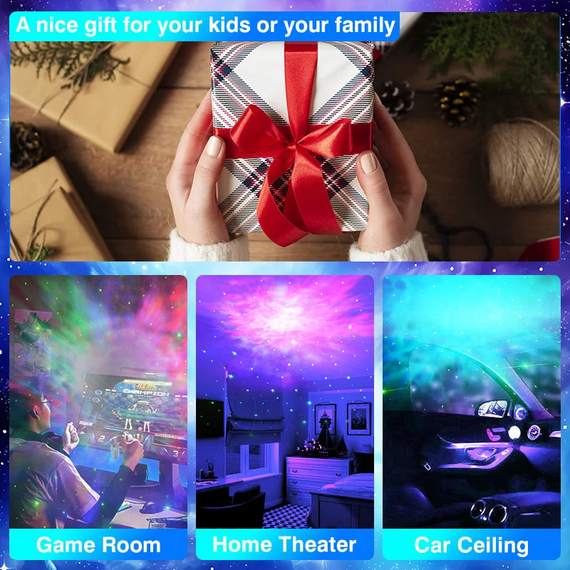 Starlit Dream Night Light Projector