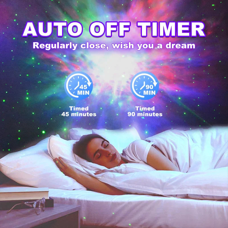 Starlit Dream Night Light Projector