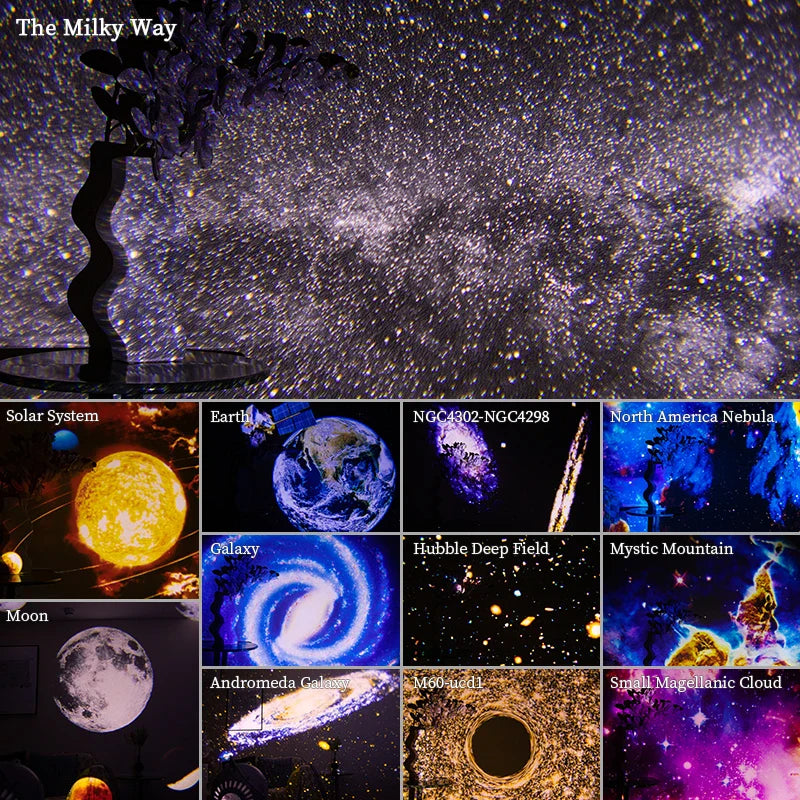Starry Night Galaxy Lamp
