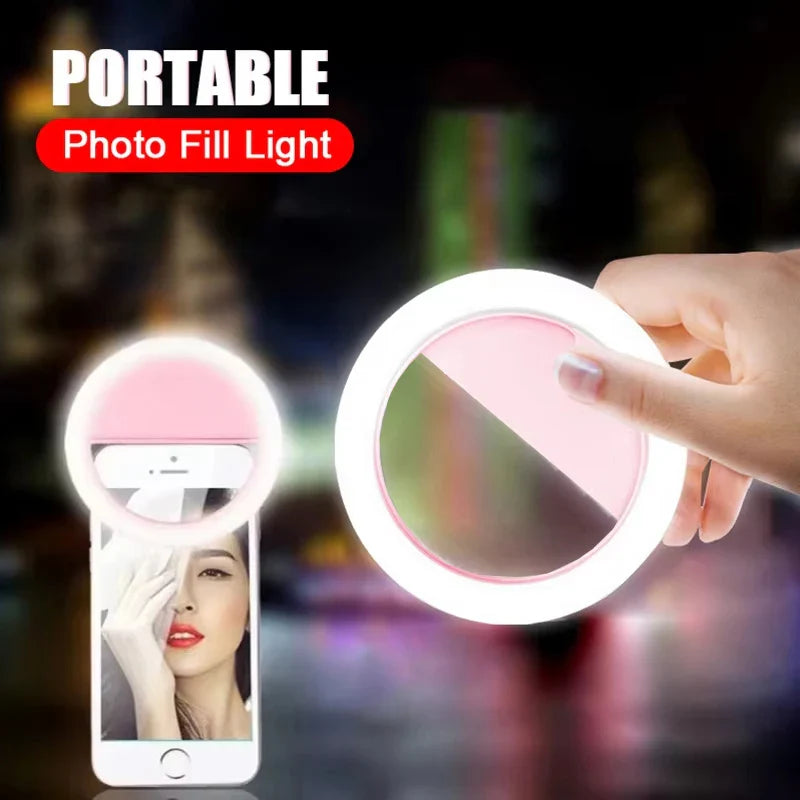 Glow-Up Selfie Light Clip