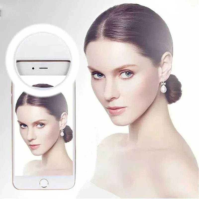 Glow-Up Selfie Light Clip