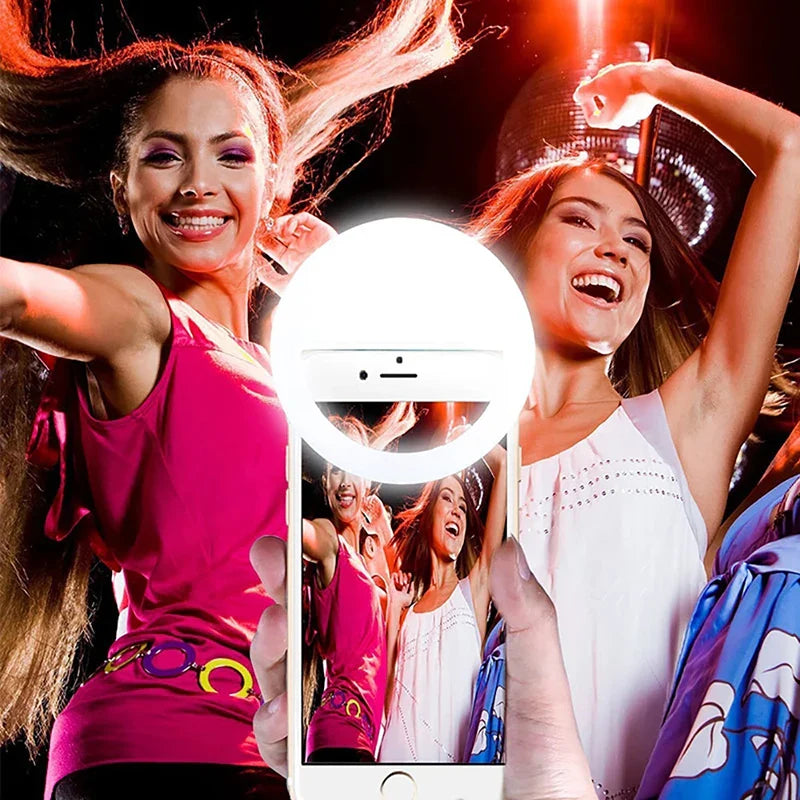 Glow-Up Selfie Light Clip