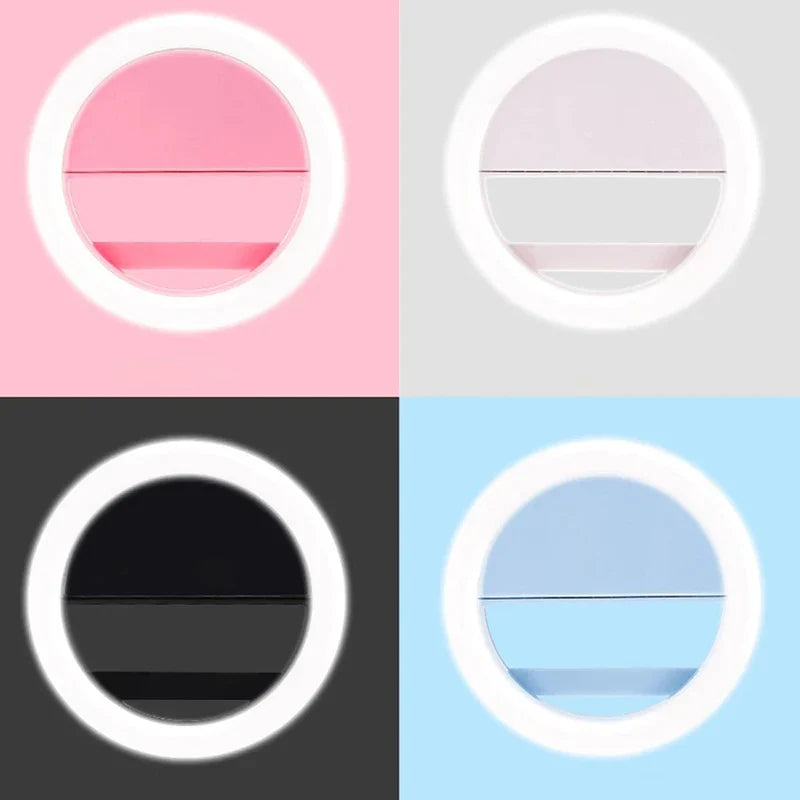 Glow-Up Selfie Light Clip