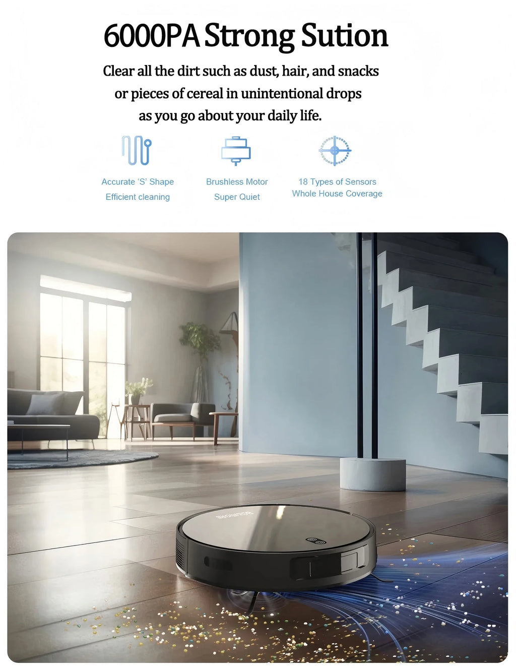 Smart Clean & Mop Robot