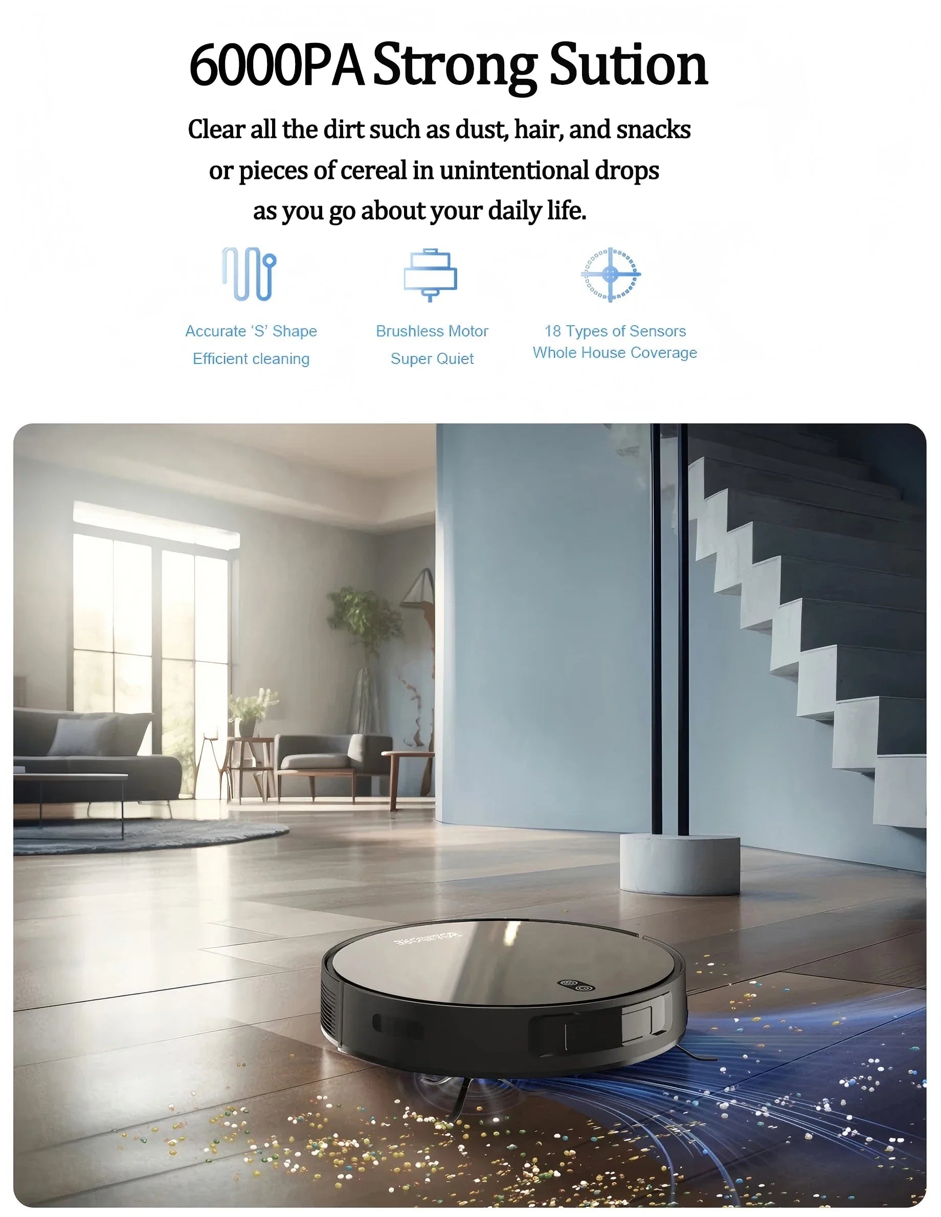 Smart Clean & Mop Robot