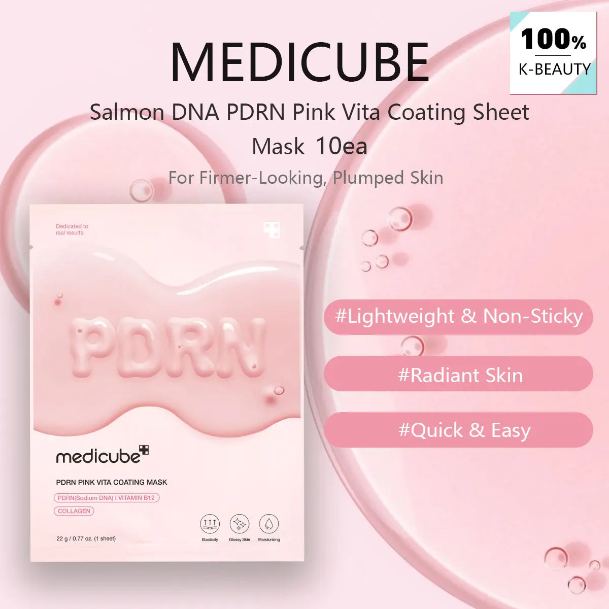 Radiant Glow Salmon Sheet Mask